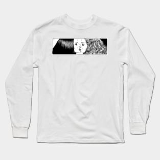 asc 845_L'étoile binaire (Elissa & Laila) Long Sleeve T-Shirt